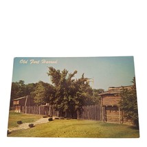Postcard Old Fort Harrod Pioneer Memorial State Park KY Chrome Unposted - £5.44 GBP