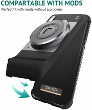 Motorola Moto Z3/Z3 Play Case Durable Protection Compatible with Moto Mods Black - £29.33 GBP
