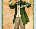 Ellen Clapsaddle Irish Top O The Mornin To You St Patricks 1909 DB Postc... - $8.87
