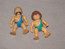 Vintage 1987 Playskool Definitely Dinosaurs Zinder Dron Caveman Action Figures - $15.83