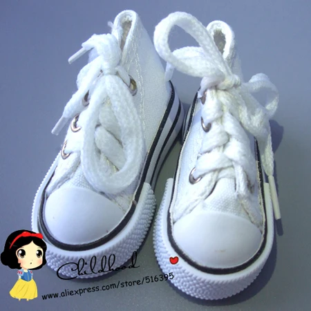 7.5cm Canvas Shoes for BJD Doll Toy 1/4 Mini Doll  Shoes for 16 Inch Sha... - £108.91 GBP