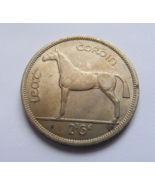 1966 Irish Half Crown Coin Old Ireland 1/2d Vintage Original Good Details - $27.15 CAD