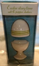 Williams Sonoma 2011 Easter Story Time Salt And Pepper Shaker Set - Egg Design - £11.97 GBP