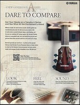 Yamaha New Generation A Series Acoustic Guitar ad 2012 advertisement print - £3.38 GBP