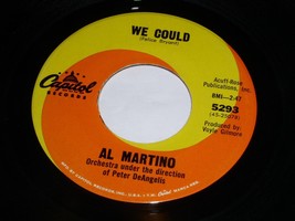 Al Martino We Could Sunrise To Sunrise 45 Rpm Record Vinyl Capitol Label - £10.21 GBP