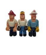 Fisher Price Husky Helper Vintage Fireman Construction Action Figures 1977 - $33.51 CAD