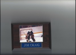Jim Craig Plaque Miracle On Ice Hockey Usa 1980 Olympic Gold Medal Us - £3.08 GBP