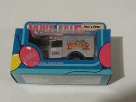 Matchbox   York Fair   1991  Ford  Delivery Truck  Silver     New - $14.50