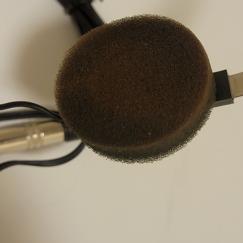 Vintage Archer Lightweight Monaural Headphones with 1/4" Plug CAT no 20-210 Rare Item image 8