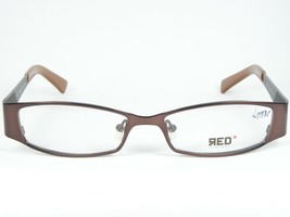 Red By Ricardo Sweden New York C2 Brown Eyeglasses Glasses Frame 52-16-135mm - £61.31 GBP
