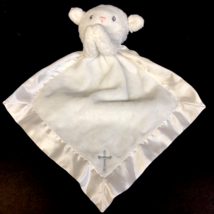 Baby Aspen lovey Bedtime Blessings Prayer Lamb sheep Rattle Security Bla... - $9.99