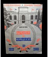 California vs Stanford  Annual Official Football Program November 20th 1948 - $930.32 MXN
