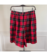 Vintage Pendleton Authentic Wallace Plaid Walking Shorts Front Pleat Ber... - €22,24 EUR