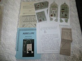 Lavinia Trimmer ABBELLIRE Multi-Stitch POCKET PENDANT Pattern - Started - $20.00