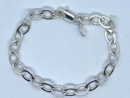 Longaberger Collector's Club Charm Bracelet 8" NO CHARMS - $11.39