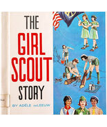 1965 The Girl Scout Story 1st Edition Adele DeLeeuw Illustrated Doremus ... - €34,34 EUR