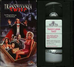 Transylvania Twist Teri Copley Robert Vaughn Vhs Mgm Video Tested - £11.95 GBP