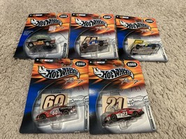 Lot Of 5 - 2002 New Hot Wheels racing stickers series Diecast Cars #25, ... - $19.99