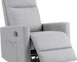 Swivel Rocker Rocking, Manual Upholstered Seating Recliner, Angle Adjust... - $555.99