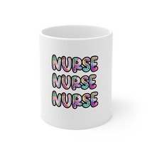 Nurse Nurse White  Ceramic Nurse Mug 11oz | Nurse Graduation Gift 729 - £7.67 GBP