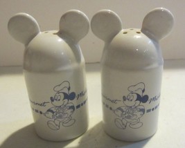 Disney Gourmet Mickey Mouse Salt &amp; Pepper Shakers - $14.20