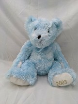 Chosun Blue Bear Plush Sits 9 Inch Babys First 2003 Stuffed Animal Toy - £8.91 GBP