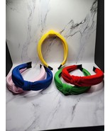 5 Turban Stylish Knotted Headbands - £19.52 GBP