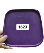 Original Tupperware Modular Mates Mini Square Lids 1623 2 Pcs Seal Lid - $20.54