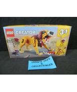 LEGO Creator 3in1 Wild Lion Animal Lego Toy Building Toy Set 31112 (224 ... - £38.31 GBP