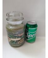 Yankee Candle Sage &amp; Citrus Black Band White Label 22 Oz Rare HTF Retire... - €25,49 EUR