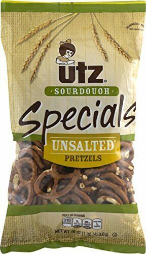 Utz Sourdough Specials Unsalted Pretzels 16 oz. Bag - $32.62 - $37.57