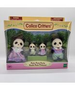 Sylvanian Families Calico Critters Pookie Panda Family NEW SEALED BOX - $35.42