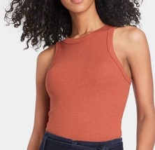 NWT A New Day Tank Top Size Large Rust Fitted RUNS SMALL  - £5.07 GBP