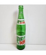Vintage Mountain Mt Dew Green Glass Soda Pop Bottle 16 Oz 1 Pint - £7.60 GBP