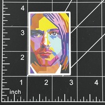 Kurt Cobain - Vinyl Sticker Nirvana Grunge Band Waterproof Durable Sunproof - £2.98 GBP