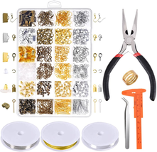 Jewelry Making Supplies Kit with Tools, Pliers, and Beading Wires - $21.65