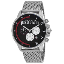 Just Cavalli Men&#39;s Sport Black Dial Watch - JC1G063M0265 - £87.00 GBP
