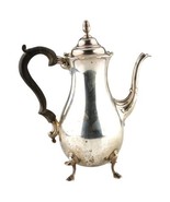 VINTAGE / ANTIQUE STERLING SILVER PEAR SHAPE FOOTED COFFEE POT - $37,013.20 MXN