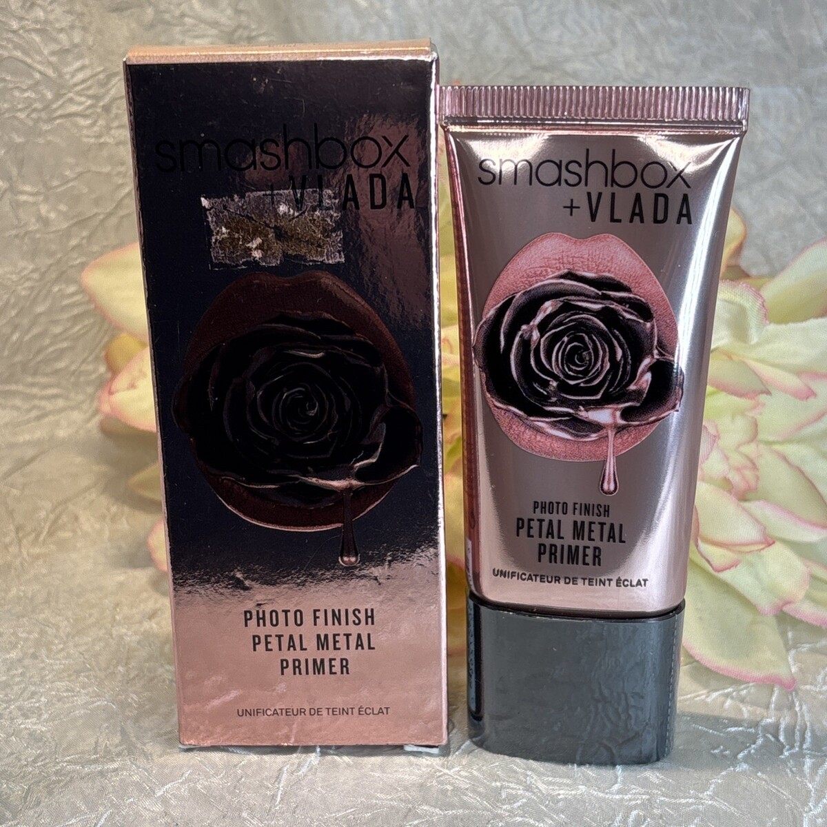 Smashbox + Vlada Photo Finish Petal Metal Primer - 1oz NIB Sealed Free S... - $19.75