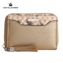 David Jones Fashion Women&#39;s Wallet 2023 Designer Short Ladies Clutch Bag Vintage - £52.01 GBP