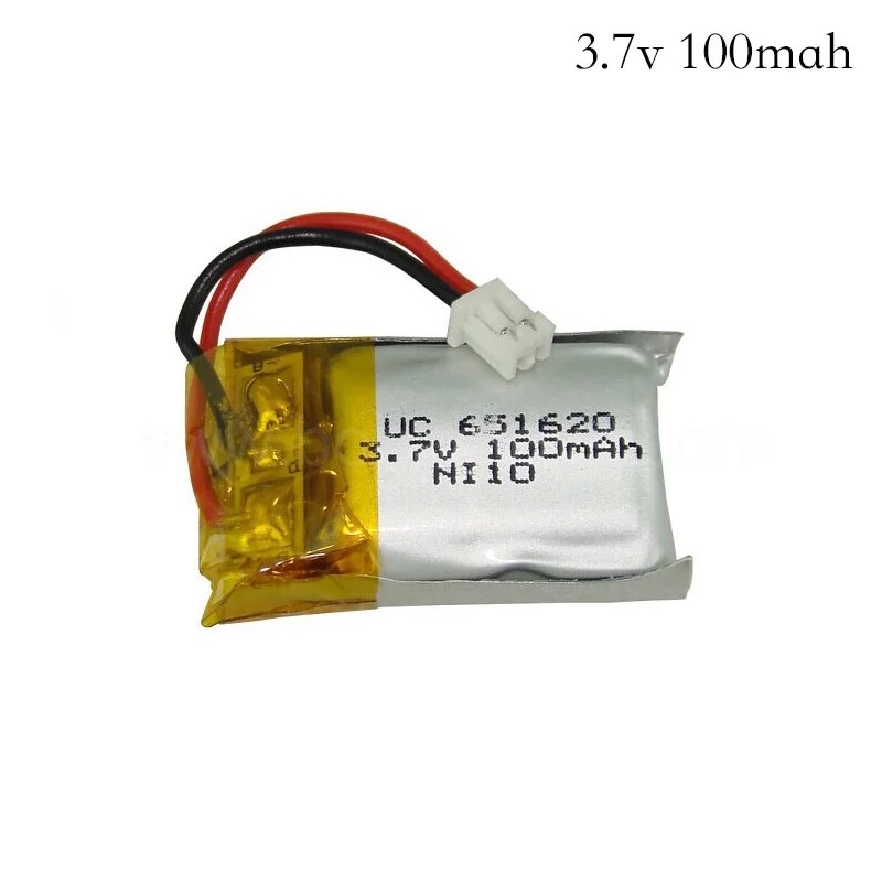 3.7v 100mah/120mah 20c 651620 For Cheerson CX10 CX-10 CX-10A RC Helicopter/ - £10.17 GBP+