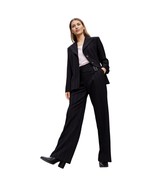 Anne Klein Black Pantsuit with brown Pinstripes  - $131.12 CAD