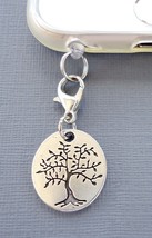 Tree Life Cell Phone Charm Anti Dust Proof Plug Ear Cap Jack C16 - $3.95