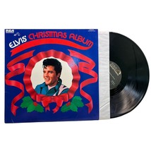 Elvis Presley Christmas Album LP Holiday Music 1986 RCA Camden CAS-2428 - £9.70 GBP