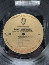 Rome Adventure Sound Track Music Vinyl Record - £7.90 GBP