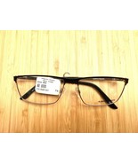 Alberto Romani Eyeglasses Frames AR 8000 BK Black Gold Square Full Rim 5... - $988.19 MXN