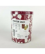 IKEA Vinter 2021 Tin with Lid Set of 3 Mixed Sizes &amp; 3 Colors - £12.16 GBP