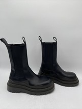 Bottega Veneta Leather Chelsea Boots Black Size 38.5 - $876.14