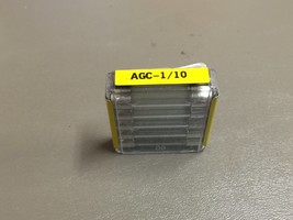 NEW Bussmann AGC-1/10 Miniature Fast Acting Fuses 35A/250V Lot of 5 - £7.45 GBP