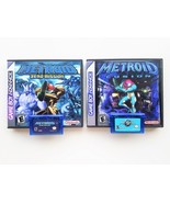 Metroid Fusion &amp; Zero Mission w/ Custom Case Bundle (Gameboy Advance - GBA) - $56.02 CAD